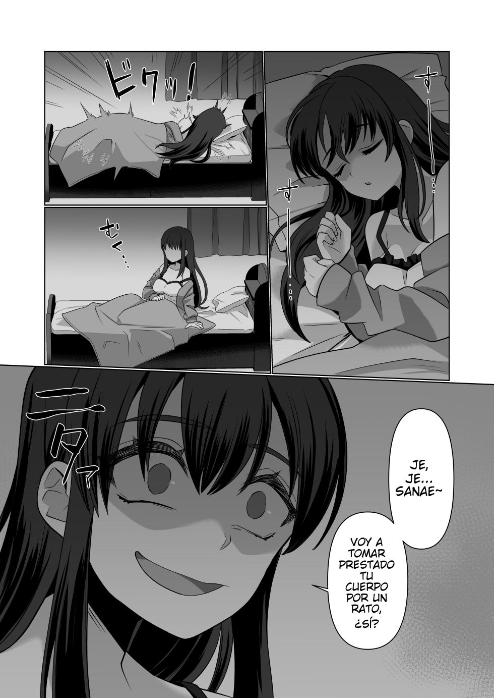 [Amuai Okashi Seisakusho (Takahashi Shijimi)] Hyoui Yuugi ~Yatto Mitsuketa Karada de Tanoshimu Hanashi~ | Juego de posesión: Una historia sobre disfrutar del cuerpo que por fin encontré [Spanish] [KatashiTetsu] - Page 21