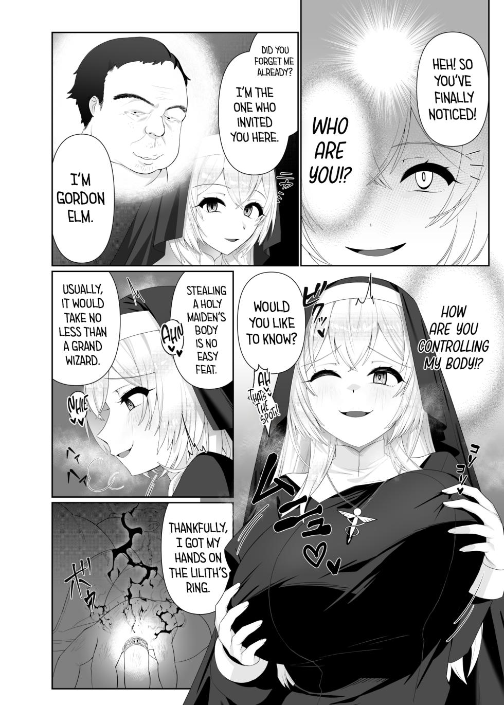 [Hyoui Lover (Meitei Roppa)] Seijo Osen ~Tenshi no You na Sister ga "Tamashii goto Ubawareru" Hanashi~ | Holy Maiden Corruption ~A Story About Stealing the Soul of an Angelic Sister~ [English] [GTF] [Digital] - Page 15