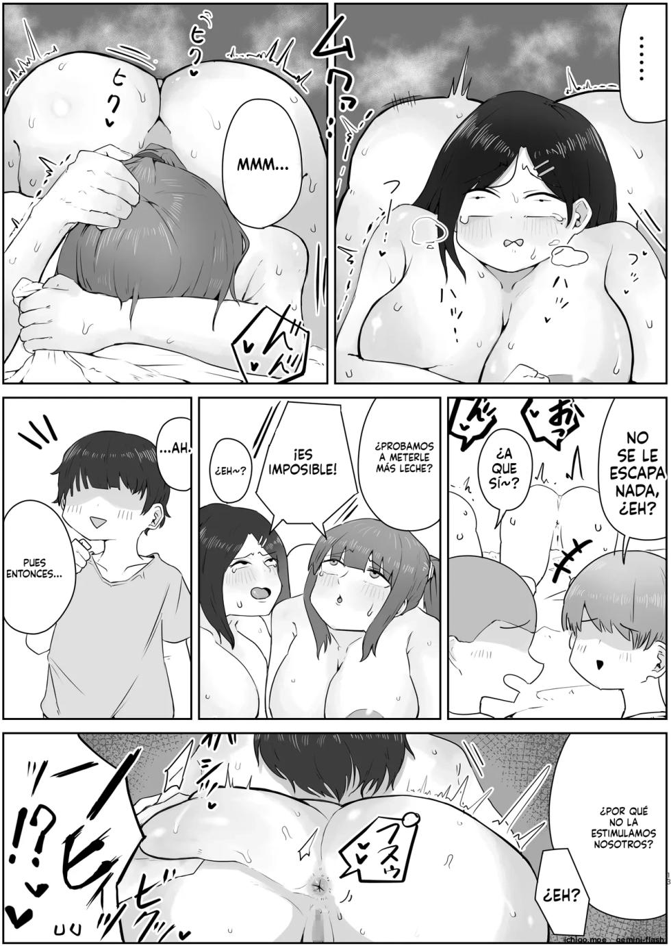 [Rat] Yonnen Buri ni Jikka ni Kisei shitara Haha to Ane ga Kinjo no Kusogaki Domo no Mesu Pet ni Natteimashita. [Spanish] - Page 13