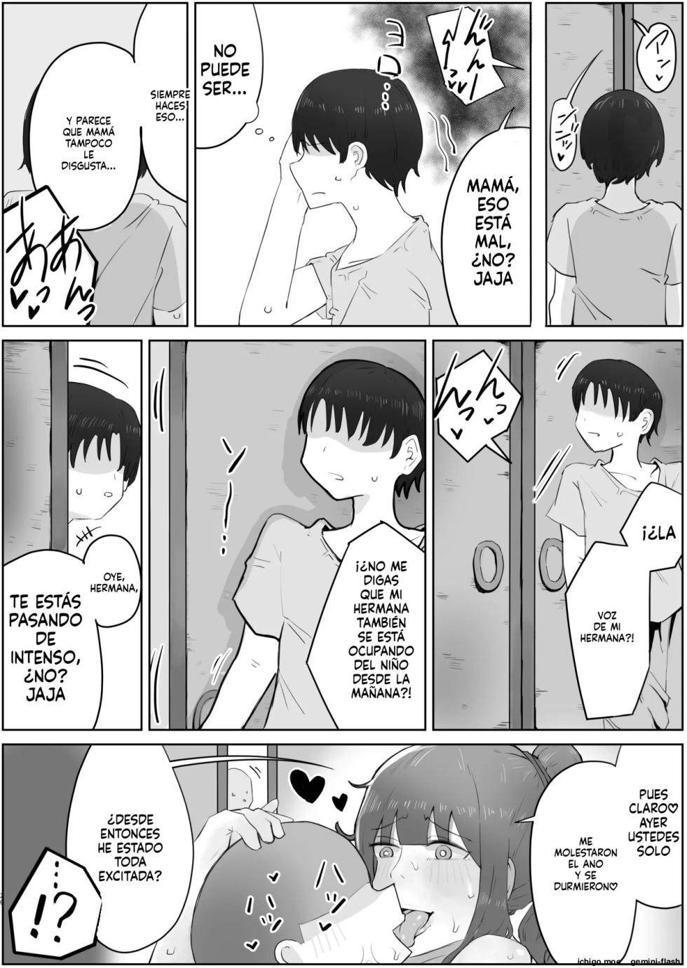 [Rat] Yonnen Buri ni Jikka ni Kisei shitara Haha to Ane ga Kinjo no Kusogaki Domo no Mesu Pet ni Natteimashita. [Spanish] - Page 26