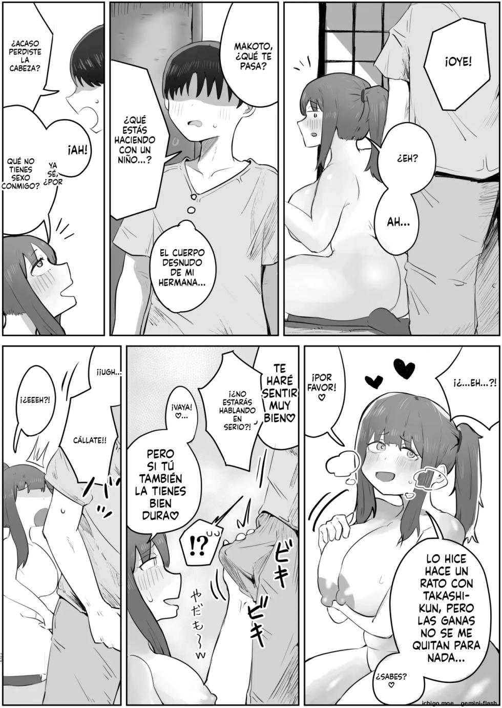 [Rat] Yonnen Buri ni Jikka ni Kisei shitara Haha to Ane ga Kinjo no Kusogaki Domo no Mesu Pet ni Natteimashita. [Spanish] - Page 32