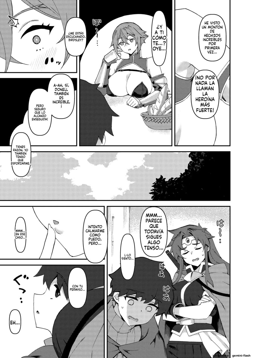 [NF121 (Midori Aoi)] Boku no Taisetsu na Nakama wa Yuusha PT ni Erabaremashita [Spanish] [Digital] - Page 6