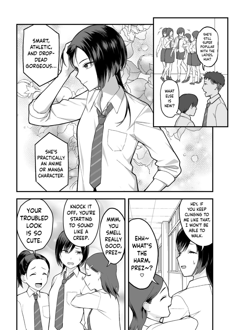 [Ebisuya (Yuzuriha)] InCha na Ore dake ga Shitteiru Seitokaichou no Uragawa. ~Kakure Kyonyuu no Senpai ga Kairaku ni Kuppuku Shite Ochiru made~[ENGRISH][CharlesWHITE][CRACKERTL] - Page 5