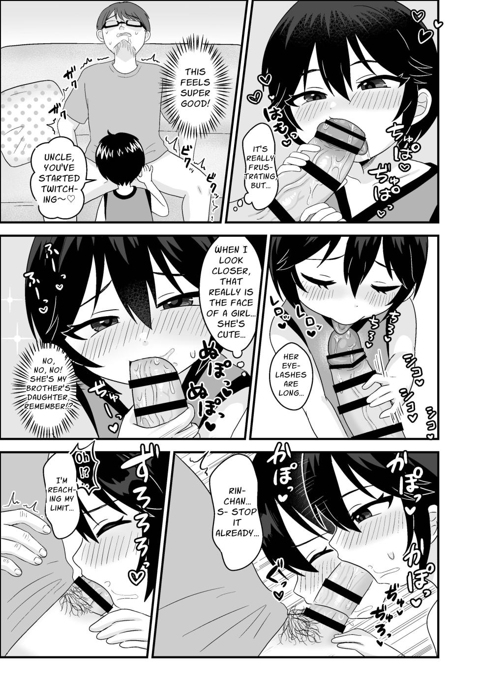[106-goushitsu Yori (Asano Tooru)] Otokonoko da to Omotteita Meikko ga Chou Mesugaki Bitch ni Natteita. | My Niece (Who I Though Was My Nephew) Had Become A Total Slut. [English] [Penguin Piper] [Digital] - Page 9