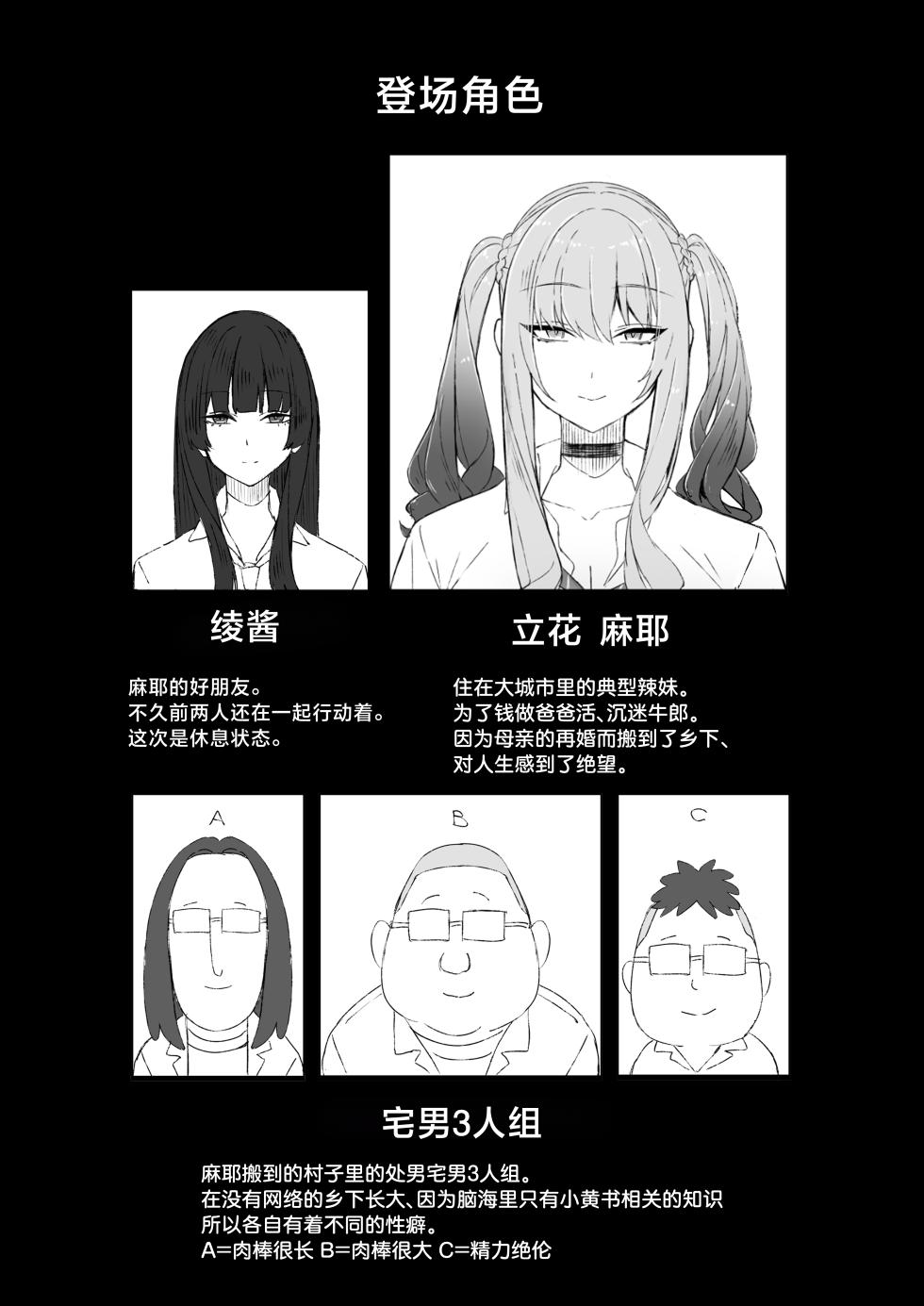 [Rapapanya (Rapapa)] Inaka no Erohon Jihanki ni, Tokai no Gal ga Yattekita!! [Chinese] - Page 3
