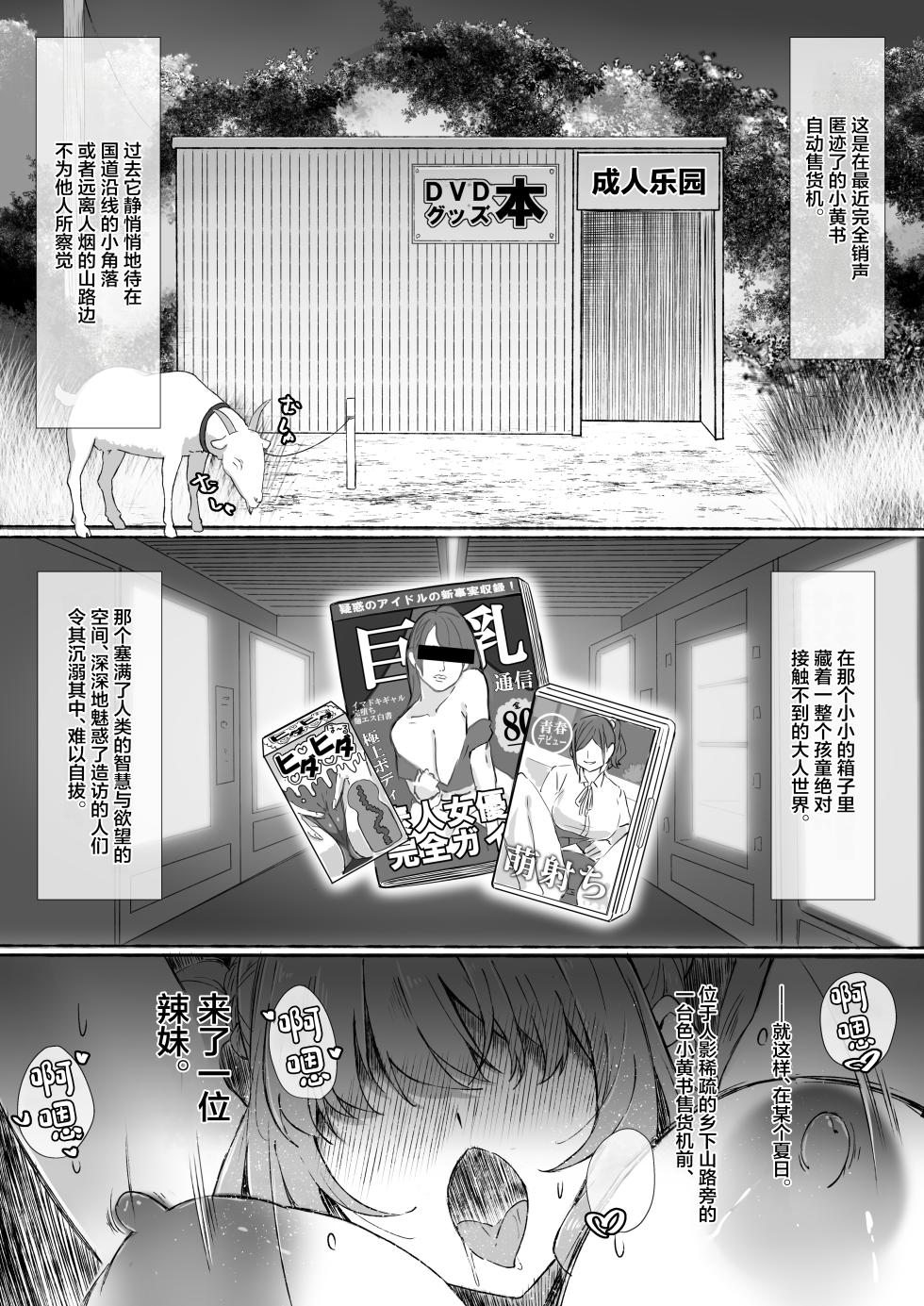 [Rapapanya (Rapapa)] Inaka no Erohon Jihanki ni, Tokai no Gal ga Yattekita!! [Chinese] - Page 4
