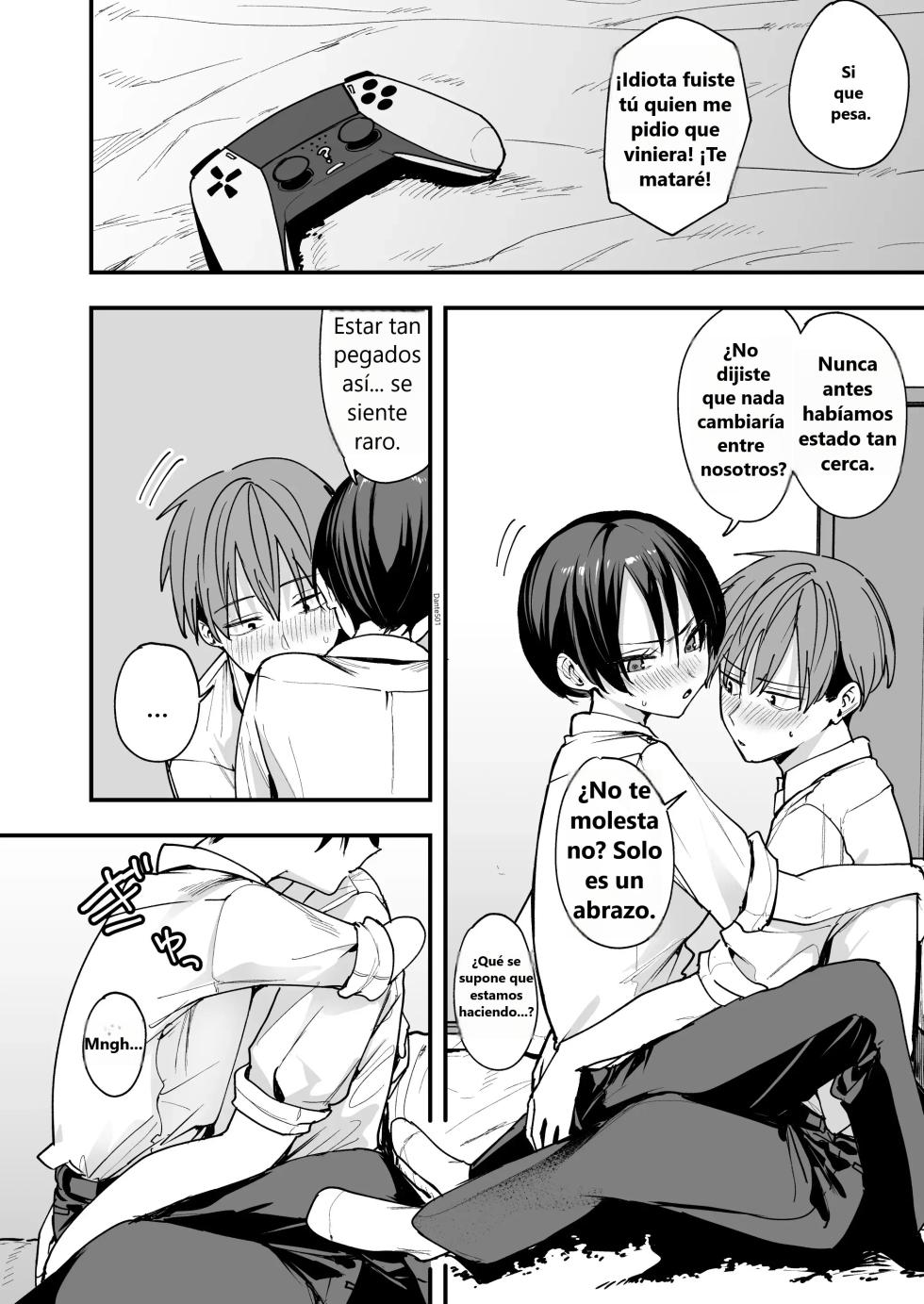 [Fuguta-ke] Boyish Osananajimi to Tsukiatta Hi ni Sex Suru Dake [Spanish] [Digital] - Page 12