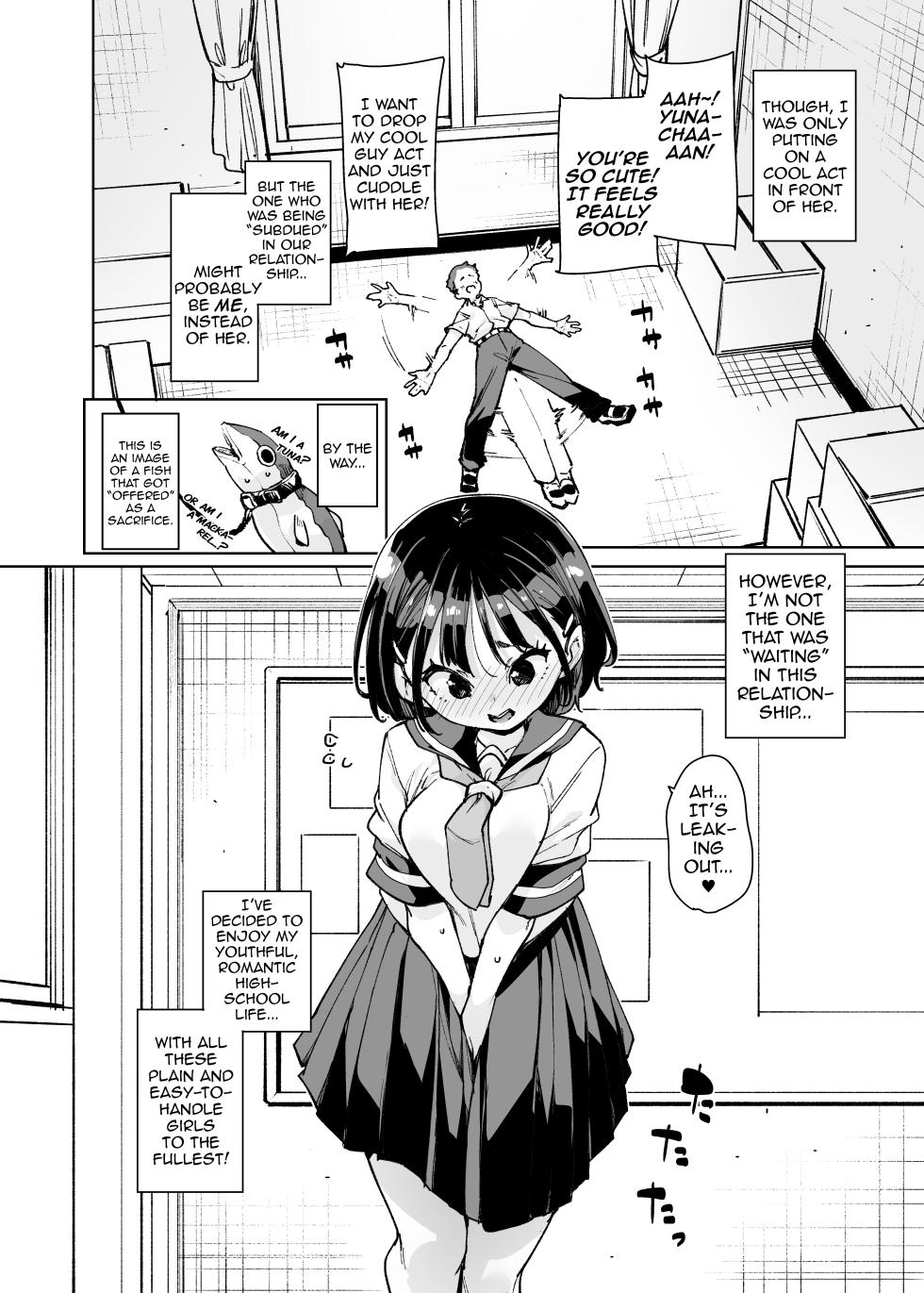 [Marui Don (Marui Maru)] Lookism ga Bakko suru Sekai no Katasumi de Kouhai Jimiko ni PakoPako Tanezuke suru Hanashi | A Story About Impregnating Plain-Looking Juniors in a World Where Looks are Everything [English] [DeppoTL] - Page 11