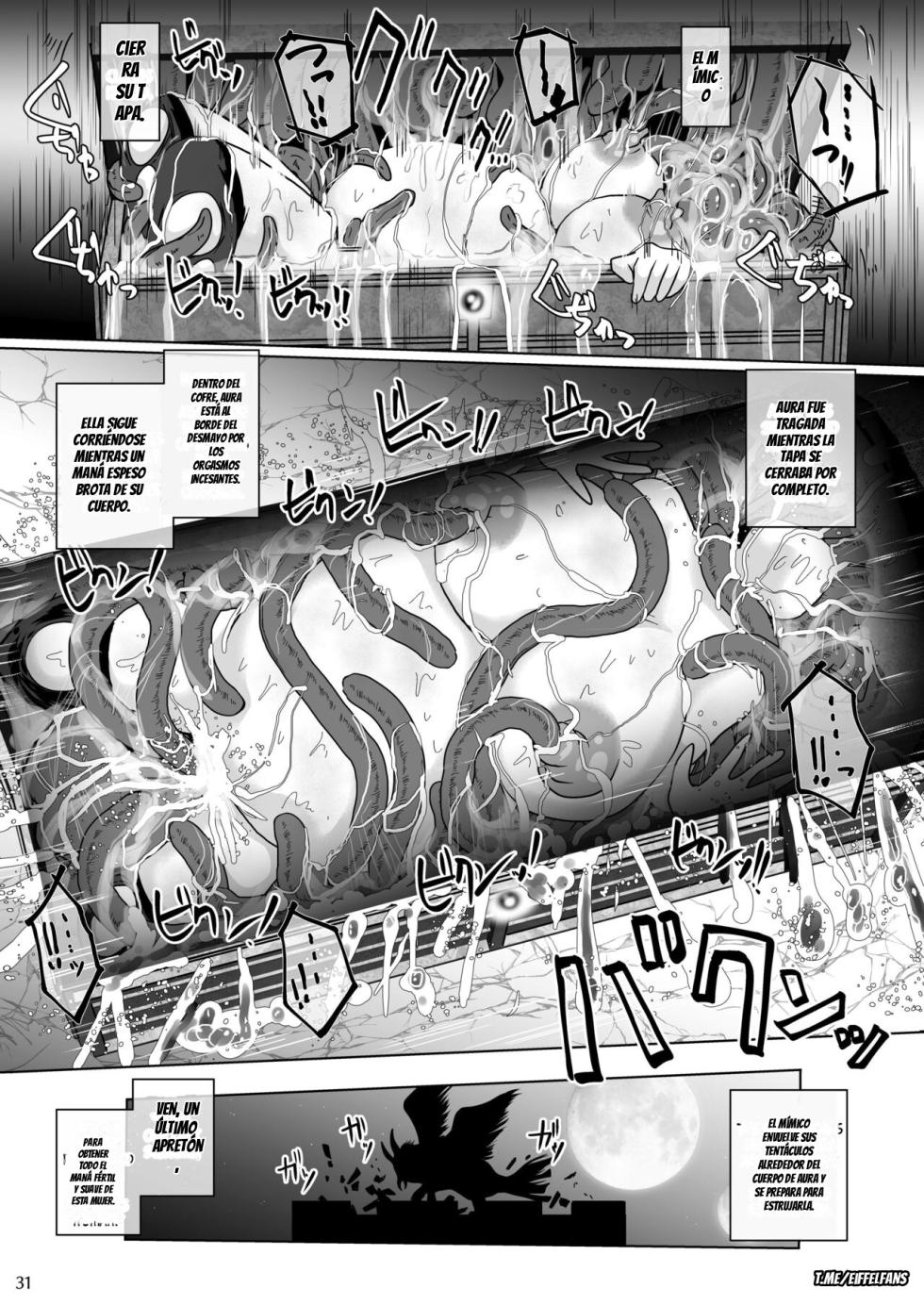 [Lavata Koubou (Takaishi Fuu)] Samayoeru Tou no MarunoMimic | El Mimic que se traga todo en la Torre Interdimensional [Spanish] [Digital] - Page 31