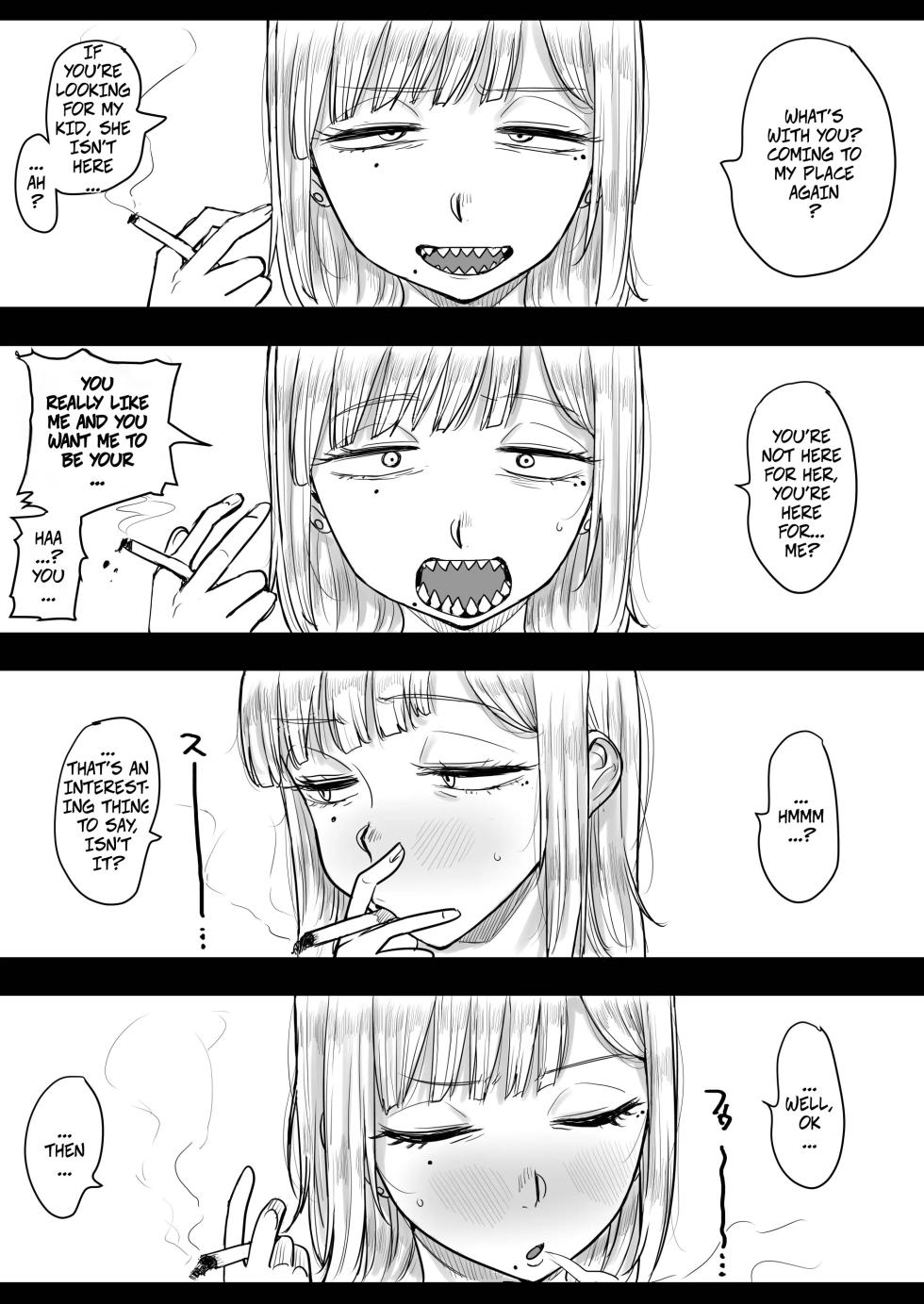 [KAIMAN SB (Kaiman)] Gizaba de Kawaii Youko-san | Cute, Shark-toothed Yoko-san [English] [Digital] - Page 3