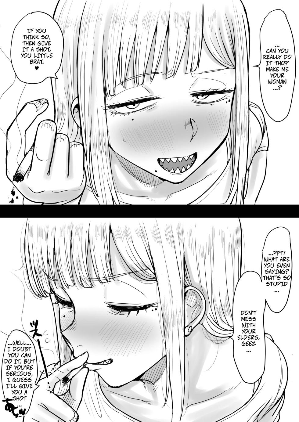 [KAIMAN SB (Kaiman)] Gizaba de Kawaii Youko-san | Cute, Shark-toothed Yoko-san [English] [Digital] - Page 4