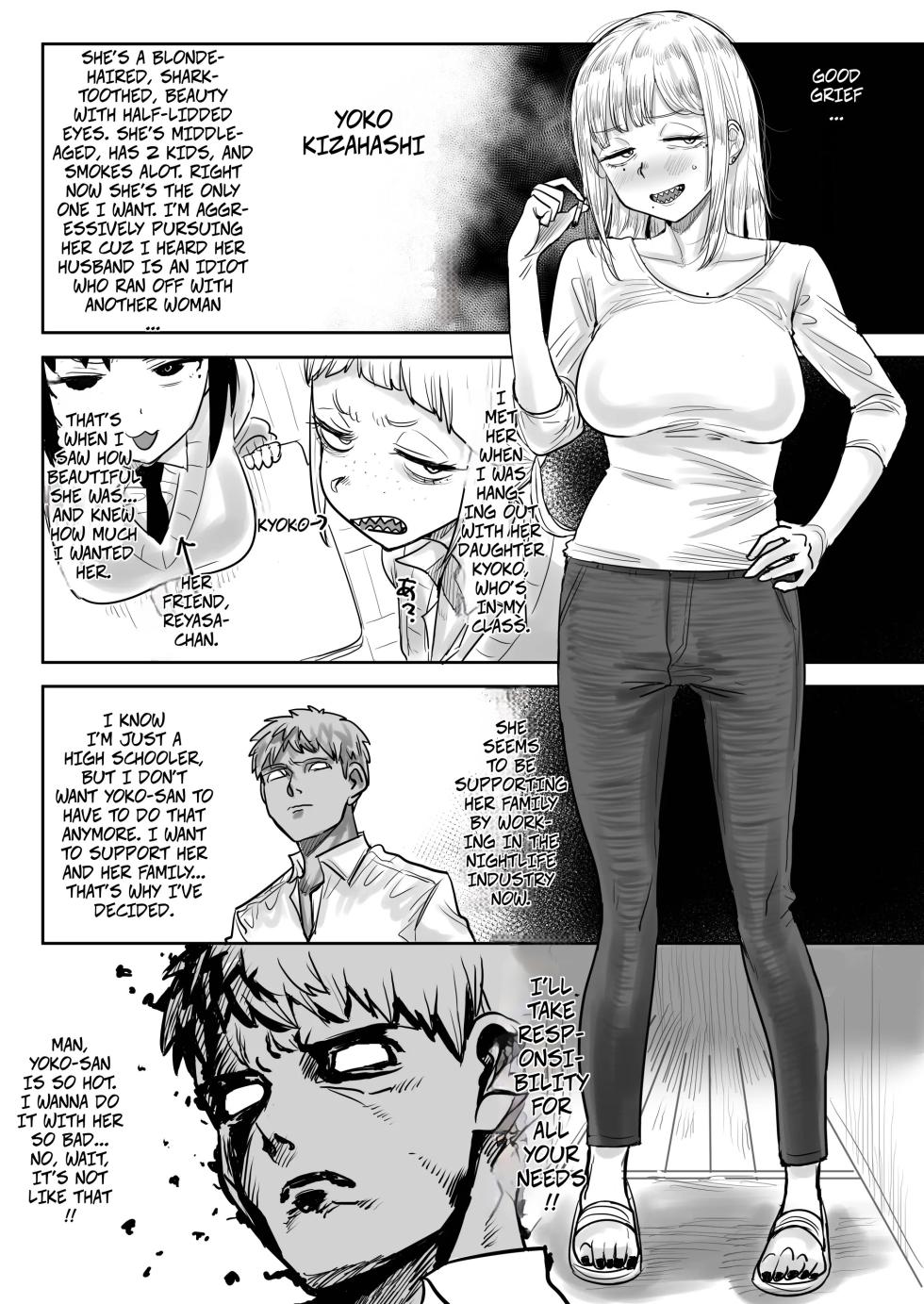 [KAIMAN SB (Kaiman)] Gizaba de Kawaii Youko-san | Cute, Shark-toothed Yoko-san [English] [Digital] - Page 5