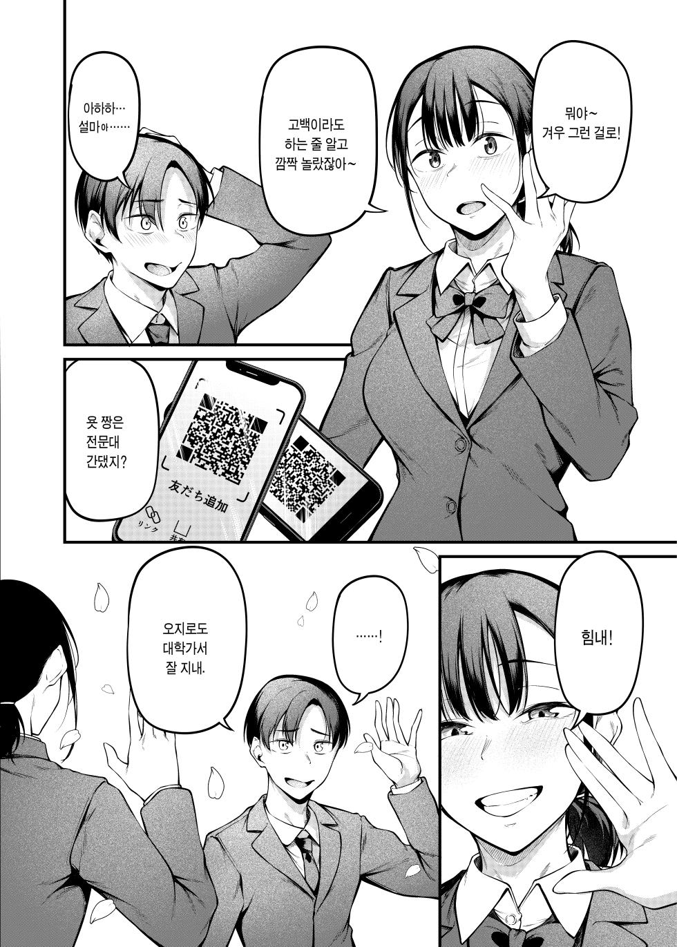 [cyclosabacane (sabakan)] Sogyoushiki no Yoru + Denshiban Omake Kakioroshi  ~Ofuroba Hen~ | 졸업식날 밤 + 전자판 특전 ~욕실 편~ [Korean] [Digital] - Page 7