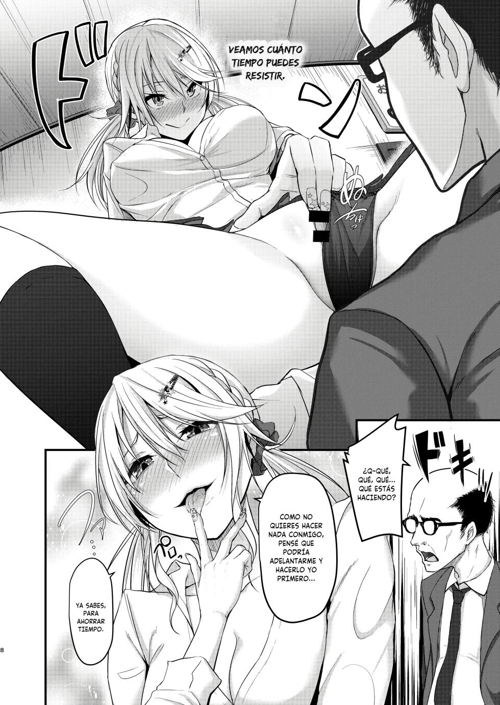 [7 Rensa (Nepuka)] Ikiiki Dasshutsu Game with Chou Chirou Oji-san｜Un Divertido Juego de Escape con un Oji-san de Eyaculación Muy Tardía [Spanish] [Cherox] [Digital] - Page 8