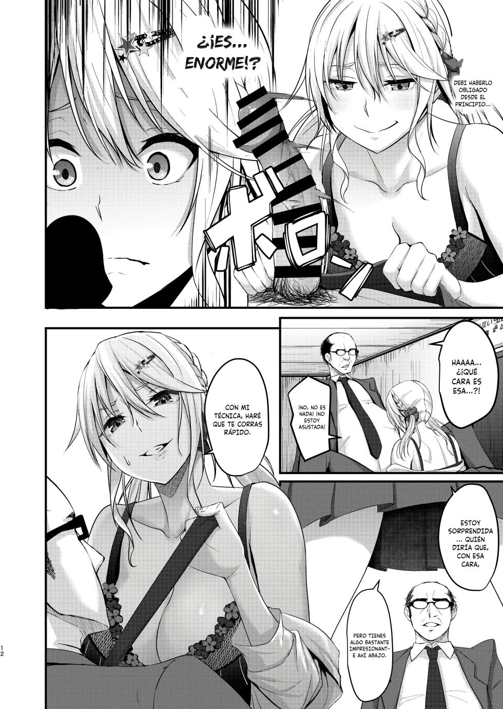 [7 Rensa (Nepuka)] Ikiiki Dasshutsu Game with Chou Chirou Oji-san｜Un Divertido Juego de Escape con un Oji-san de Eyaculación Muy Tardía [Spanish] [Cherox] [Digital] - Page 12