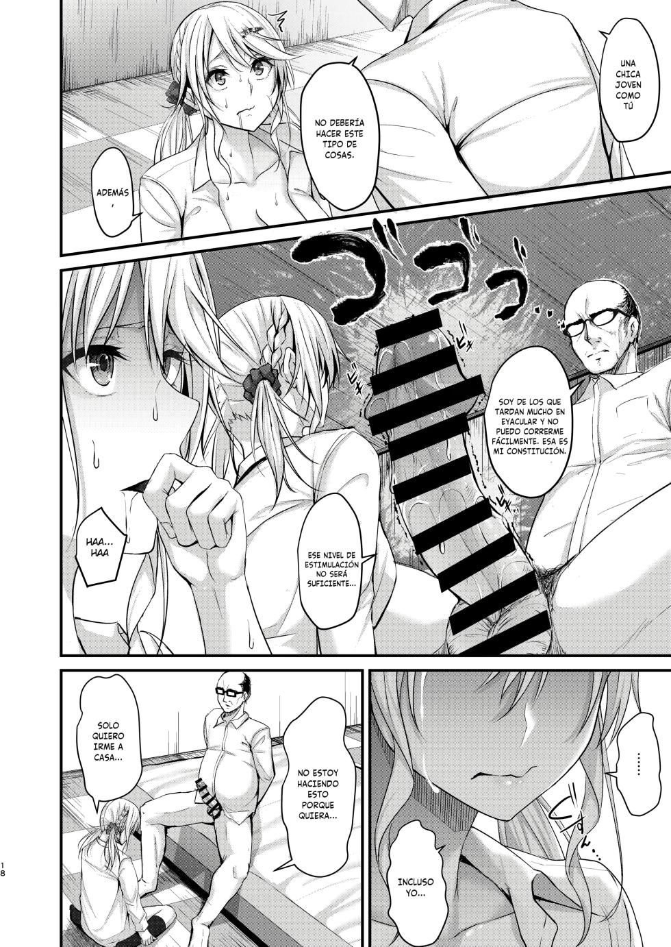 [7 Rensa (Nepuka)] Ikiiki Dasshutsu Game with Chou Chirou Oji-san｜Un Divertido Juego de Escape con un Oji-san de Eyaculación Muy Tardía [Spanish] [Cherox] [Digital] - Page 18
