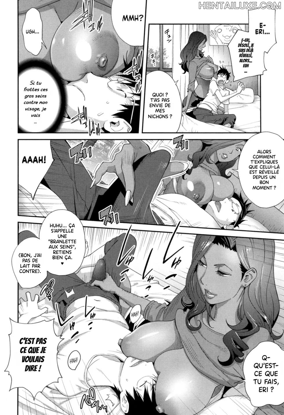 [Kotoyoshi Yumisuke] Gibo Bitch EMG!! | Stepmom Bitch EMG!! [Chapter 1] [French] {hentailuxe.com} [Decensored] - Page 9