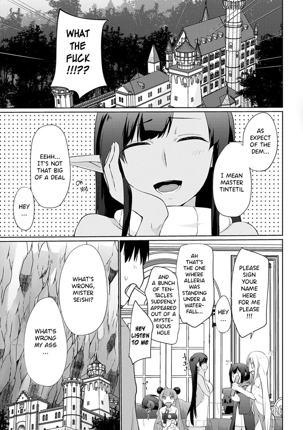 [Kaiduka] Isekai ni Shoukansaretara Zenin Do M Toka...Chotto Imi ga Wakaranai Ch.10 + extra [English] [holybotany] - Page 23