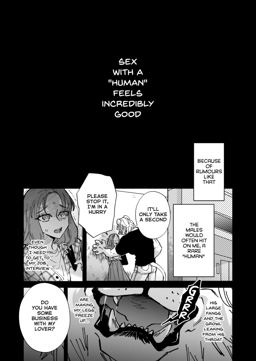 [Haraherimonsuta (Uchuno Yuniko)] Watashi o mamotte kureru Rei san wa ichiban kiken na shuchaku ju [English]  [Digital] - Page 4
