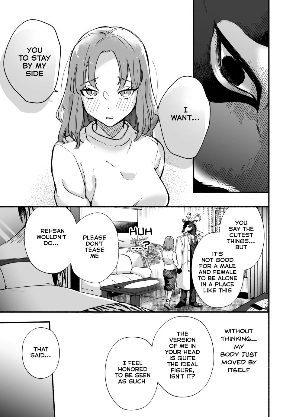 [Haraherimonsuta (Uchuno Yuniko)] Watashi o mamotte kureru Rei san wa ichiban kiken na shuchaku ju [English]  [Digital] - Page 16