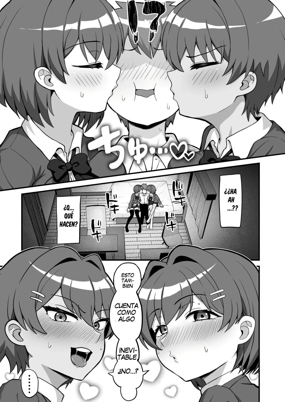 [Emuo Koubou (Yonesuke)] Futago Osananajimi wa Omae o Yurusanai｜Tus Amigas Gemelas de la Infancia Nunca te lo Perdonarán [Spanish] [Equipo Tiburon Demonio] - Page 6