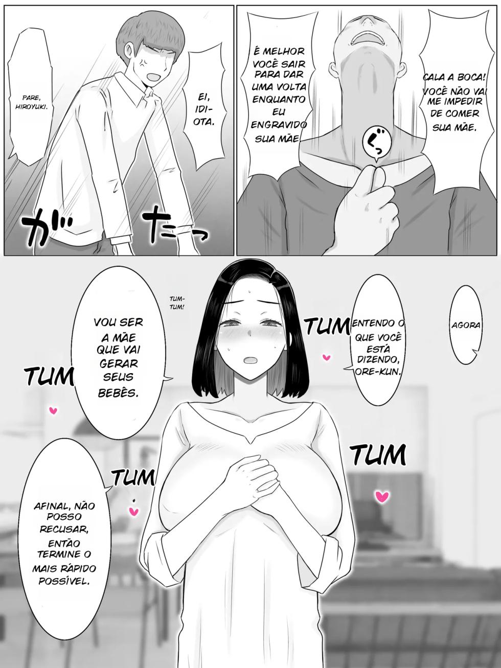 [Saimonke] Hanshoku Haha Musuko no Doukyuusei ni Mainichi Tanetsuke Sareteimasu - Page 10