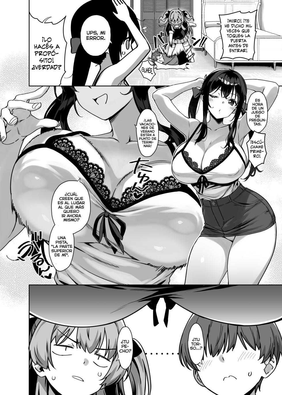 [Σ-Arts (Mikemono Yuu)] Natsu to Inaka to Yuuwaku shite kuru Dekkai Oshiego 4 + C108 Omake [Spanish] [Lust no Fansub] [Digital] - Page 6