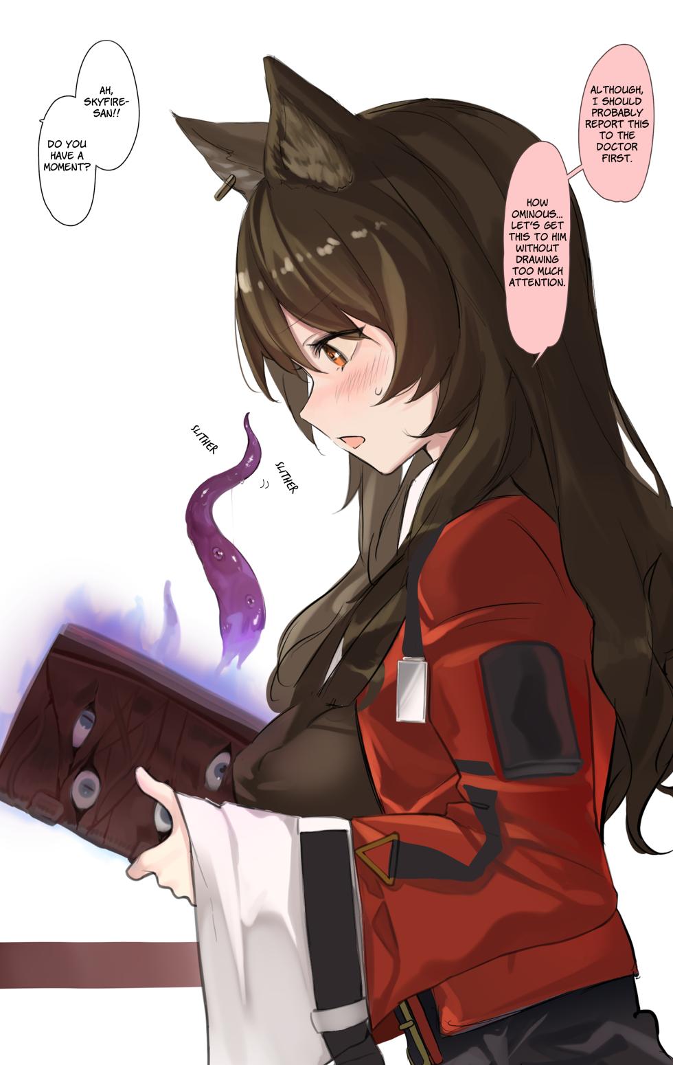 [Neko no Youchu] A Story Where Skyfire Gets Lewd Things Done to Her by Tentacles [English] [Siesta Scans] - Page 2