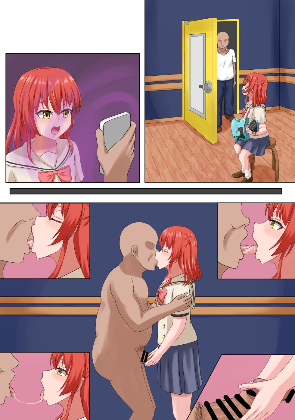 [パイマル] 喜多ちゃんと催眠おじさん (ぼっち・ざ・ろっく!) - Page 8