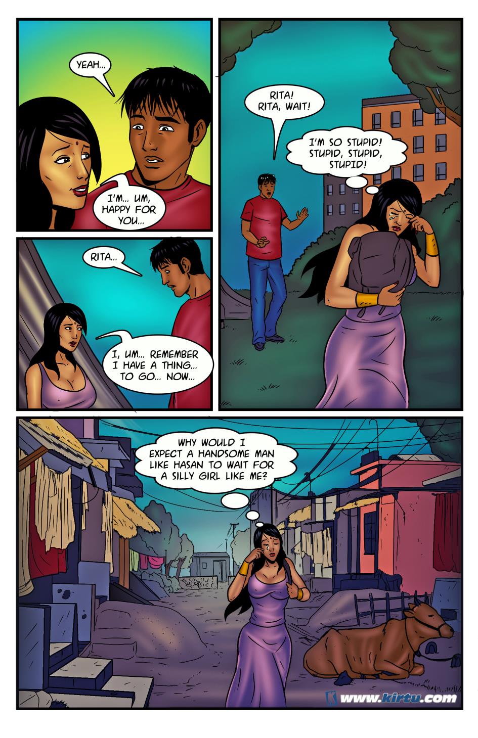 (Kirtu) Miss Rita - Chapter 14 - Rita re-visits the boy who took her virginity - Page 15