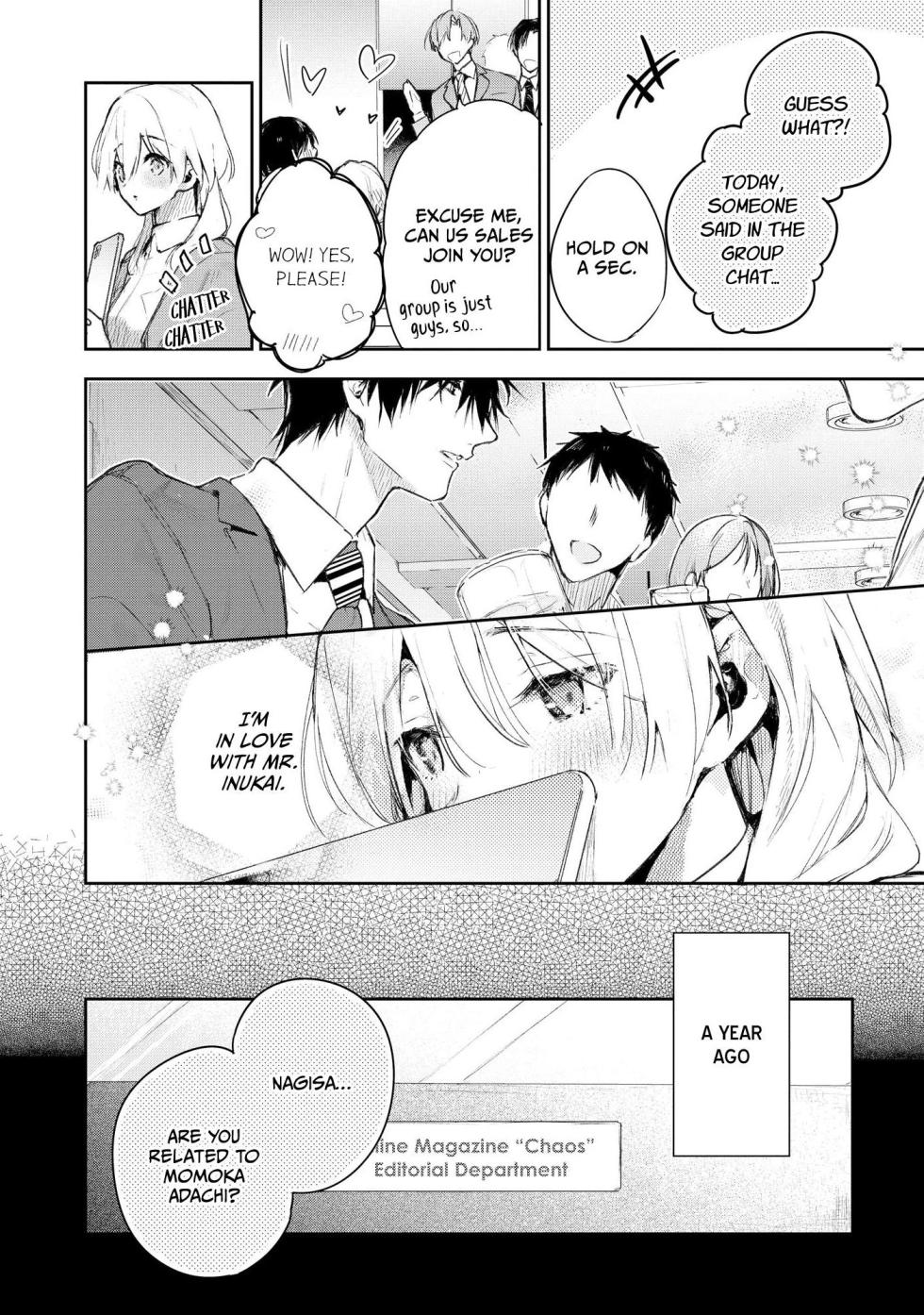 [Itosugi Joe] Inukai-san wa Kakure Dekiai Joushi | My Boss Secretly Adores Me: He Can't Hold Back His "Love" Tonight! [English] - Page 14