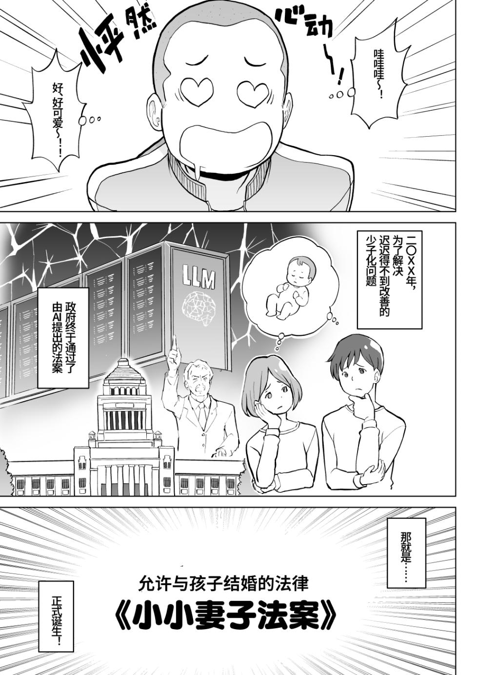 [Kumajiro] Kodomo Wife-chans! Third time's the charm! | 小小妻子们！事不过三！ [Chinese] [Ongoing] - Page 6