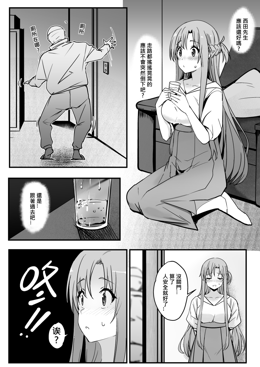 [鬼鳴らす] 亞絲娜-西田2 (ソードアート・オンライン) [中国語][無修正]中文 - Page 11