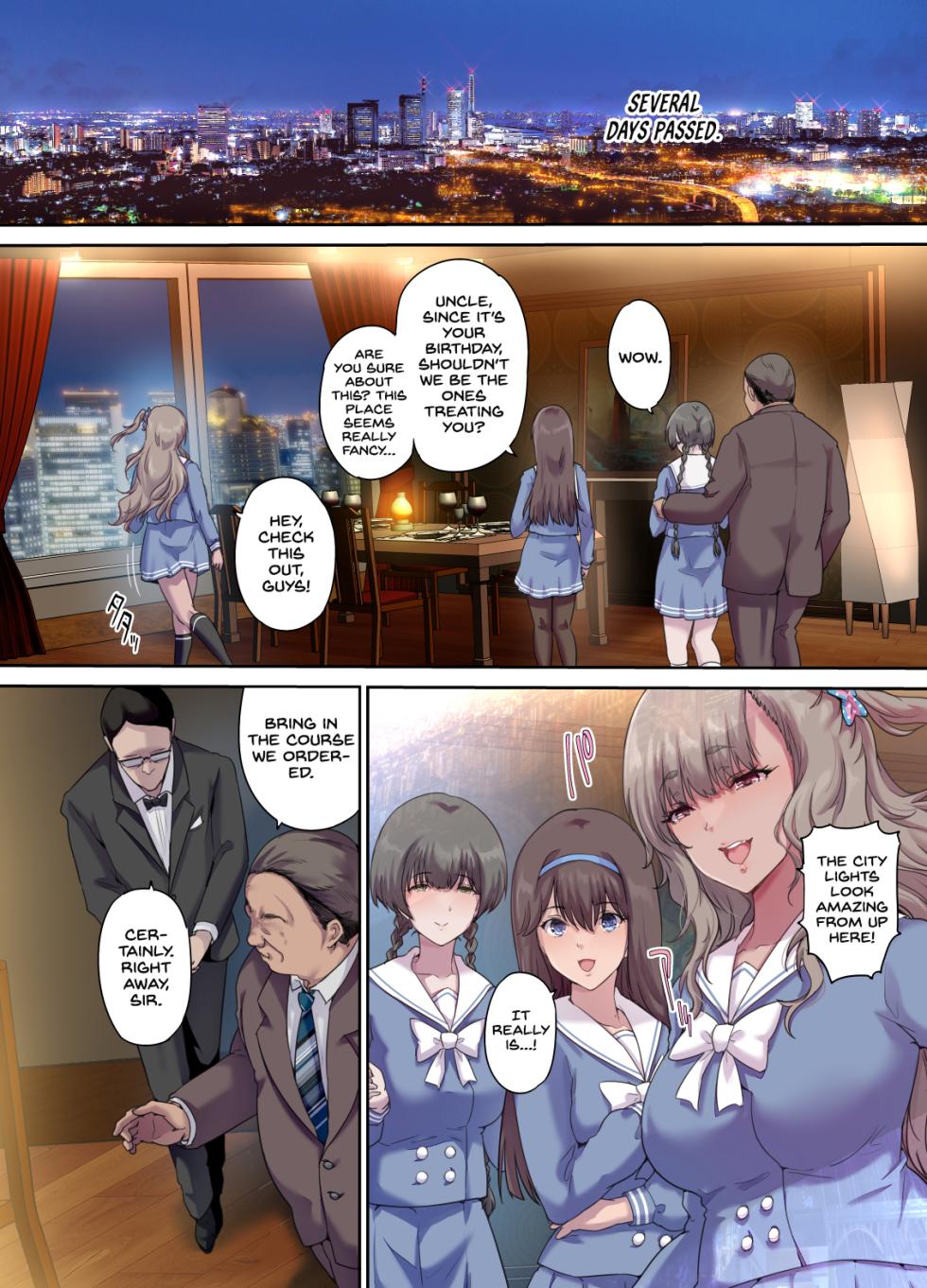 [Kisei Toukyoku (Richard Bahman)] Papa no Shinshitsu wa Musume Tomodachi no Tamariba 4 [English] [Project Valvrein] - Page 7