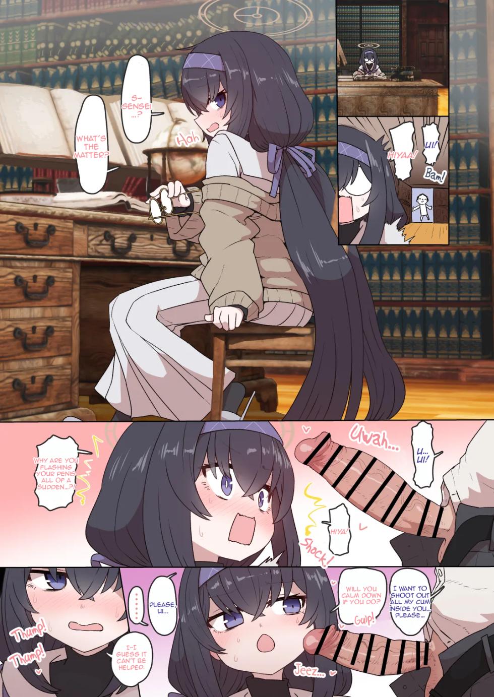 [Futsu-no-Tapioca-Yasan (Sumiyao)] Fuiuchi NN! (Blue Archive Miseyari Goudou) (Blue Archive) [English] [KillerStand] [Digital] - Page 1