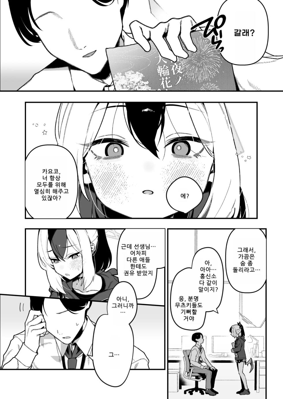 [Hokoriya-san (Okurahokori)] Sensei no Onaho de, Ii yo (Blue Archive) [Korean] [Digital] - Page 9