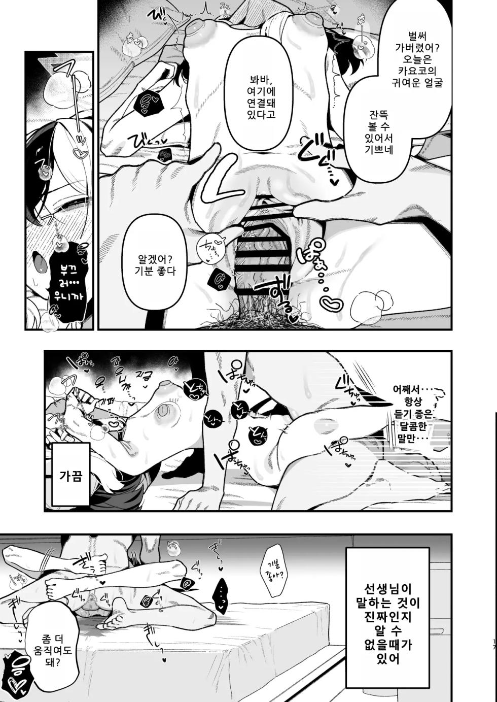 [Hokoriya-san (Okurahokori)] Sensei no Onaho de, Ii yo (Blue Archive) [Korean] [Digital] - Page 18