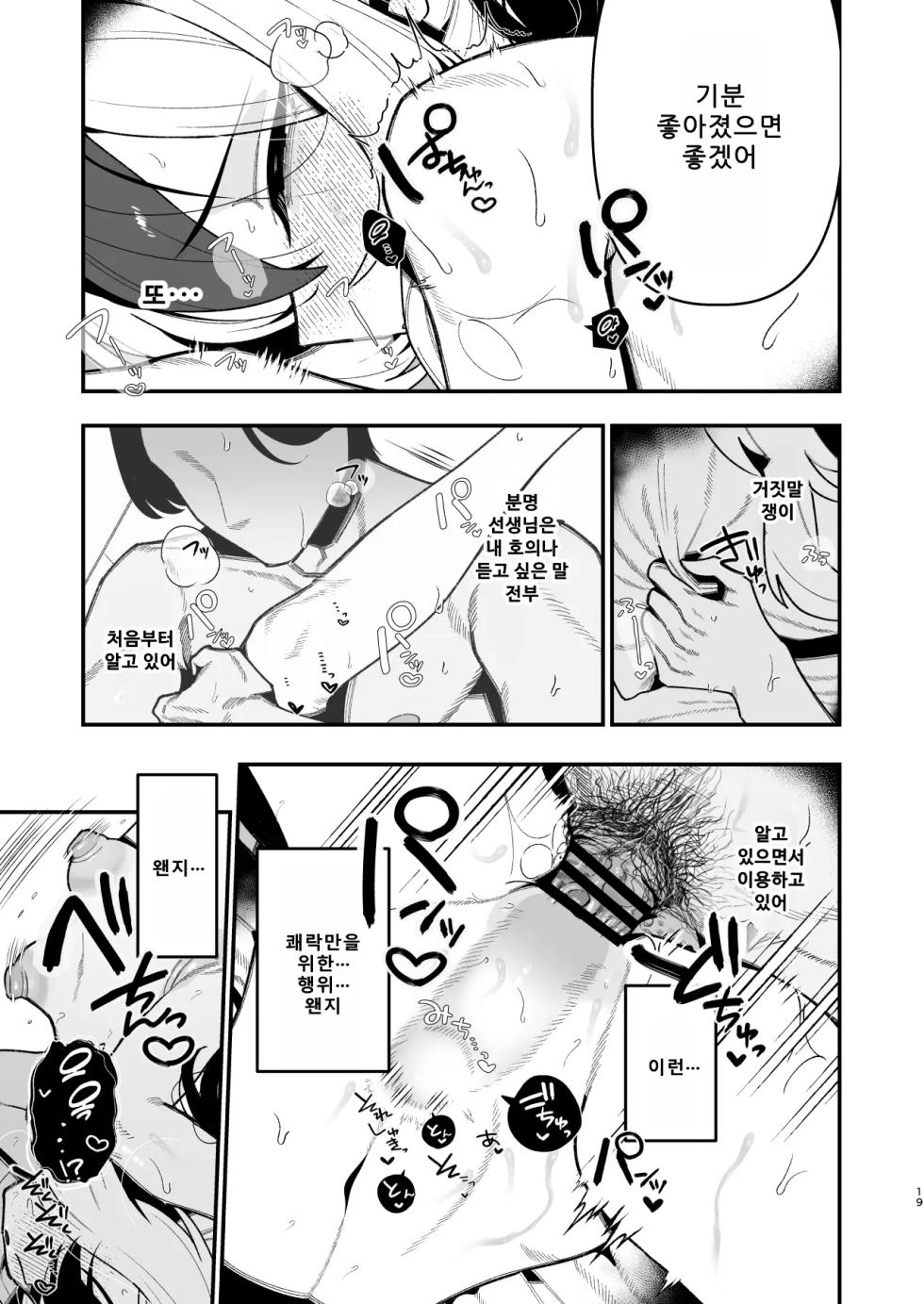[Hokoriya-san (Okurahokori)] Sensei no Onaho de, Ii yo (Blue Archive) [Korean] [Digital] - Page 20