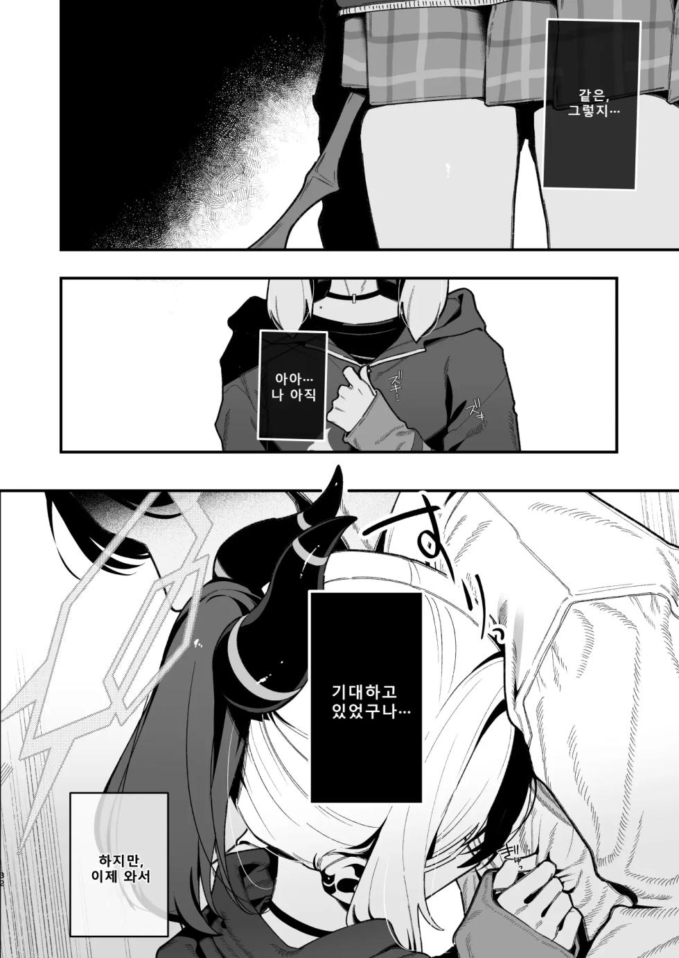 [Hokoriya-san (Okurahokori)] Sensei no Onaho de, Ii yo (Blue Archive) [Korean] [Digital] - Page 33