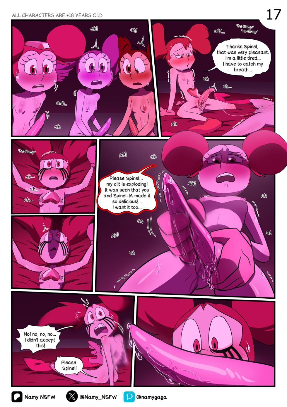 Spinel's Gang Bang (FULL COMIC) - NamyNSFW - Page 17