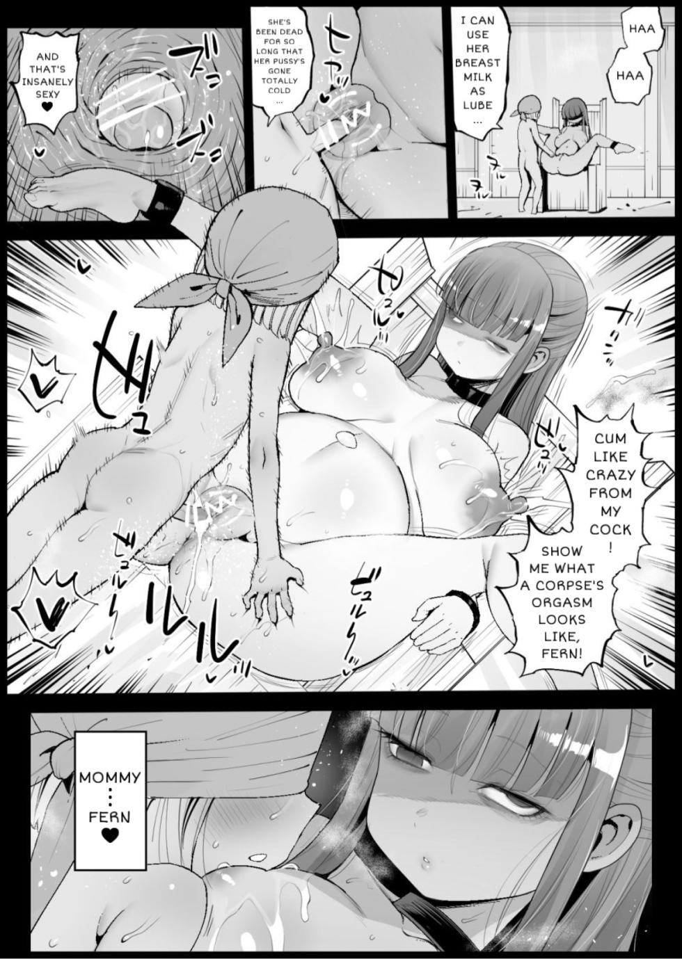 [Ma-kurou] Shikan Haramase Kusodebu Fern | Breeding Fern’s Thick-Ass Corpse (Sousou no Frieren) [English] - Page 5