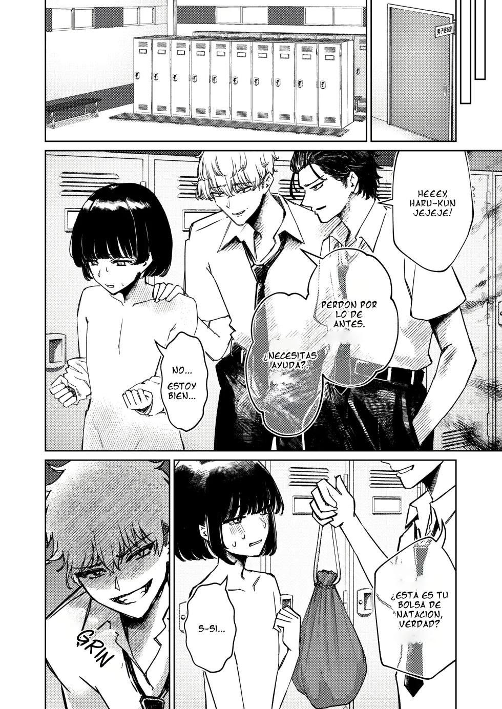 [niki’scope (niki.)] Boku no Mizugi ga Kakusarete｜Escondieron Mi Traje de Baño [Spanish] [perejildo] [Digital] - Page 14