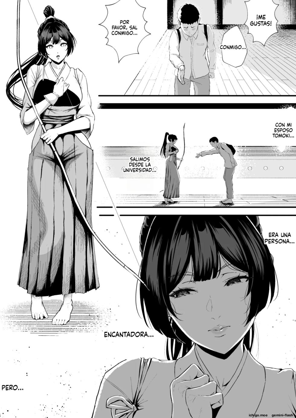 [Henkei Mona Lisa (Mona Lisa)] Cool-kei Hitozuma OL Netorare Nikki [Spanish] [MTL] [Digital] - Page 3