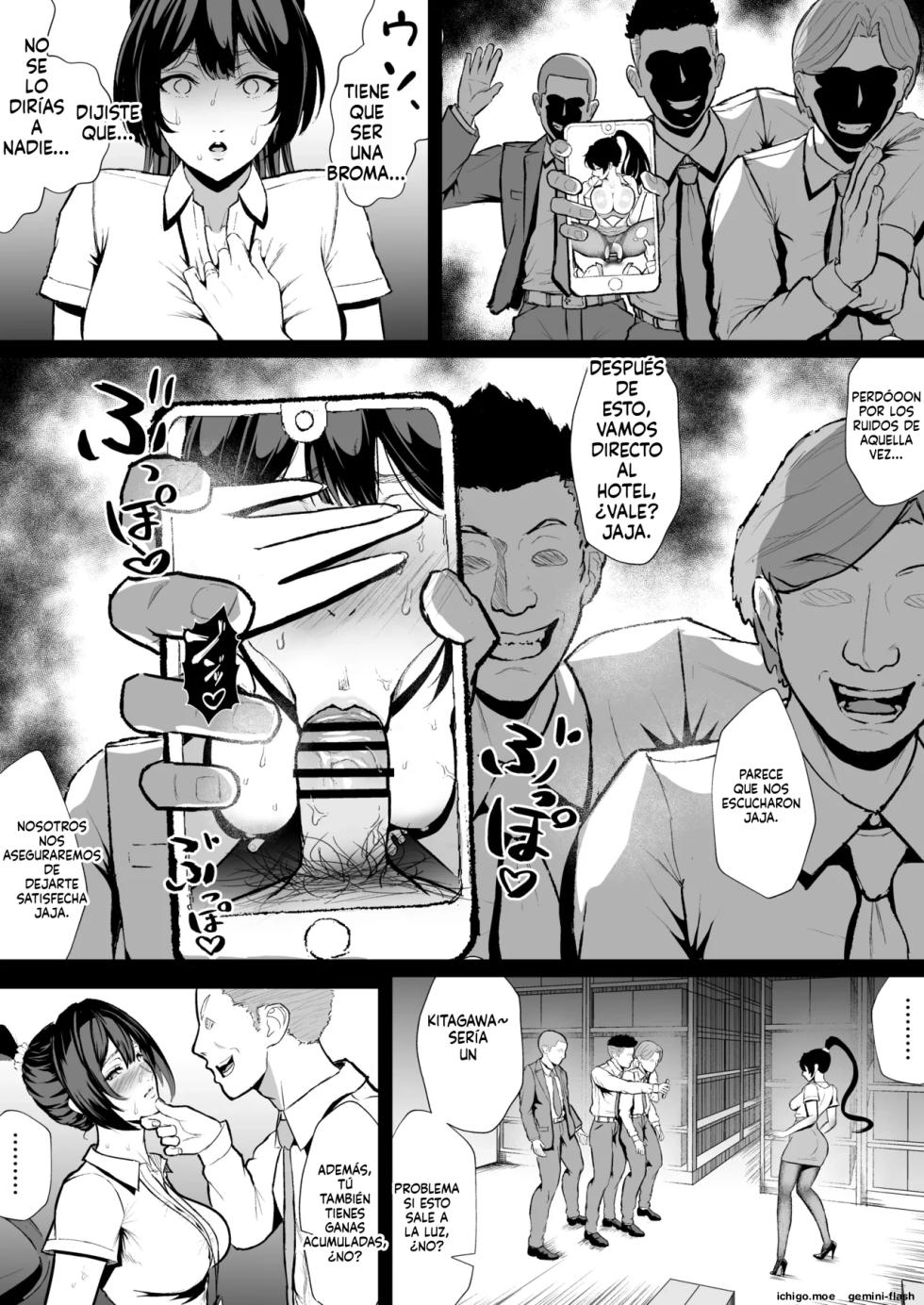 [Henkei Mona Lisa (Mona Lisa)] Cool-kei Hitozuma OL Netorare Nikki [Spanish] [MTL] [Digital] - Page 14