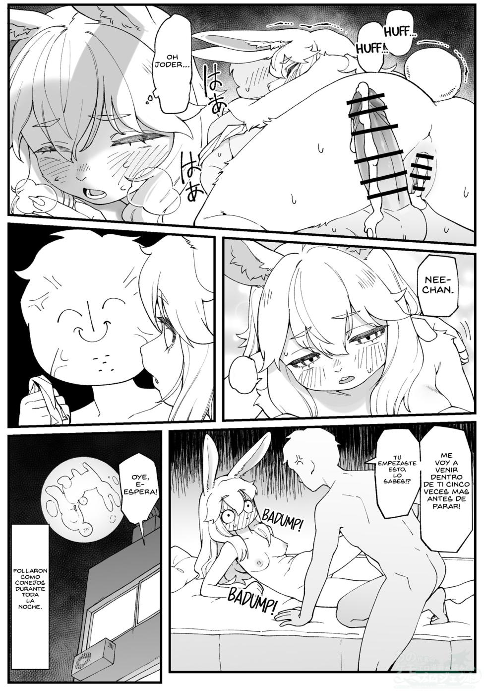 [ANOKEMOproject (Gudl)] Usagi no Nee-chan [Spanis] - Page 9