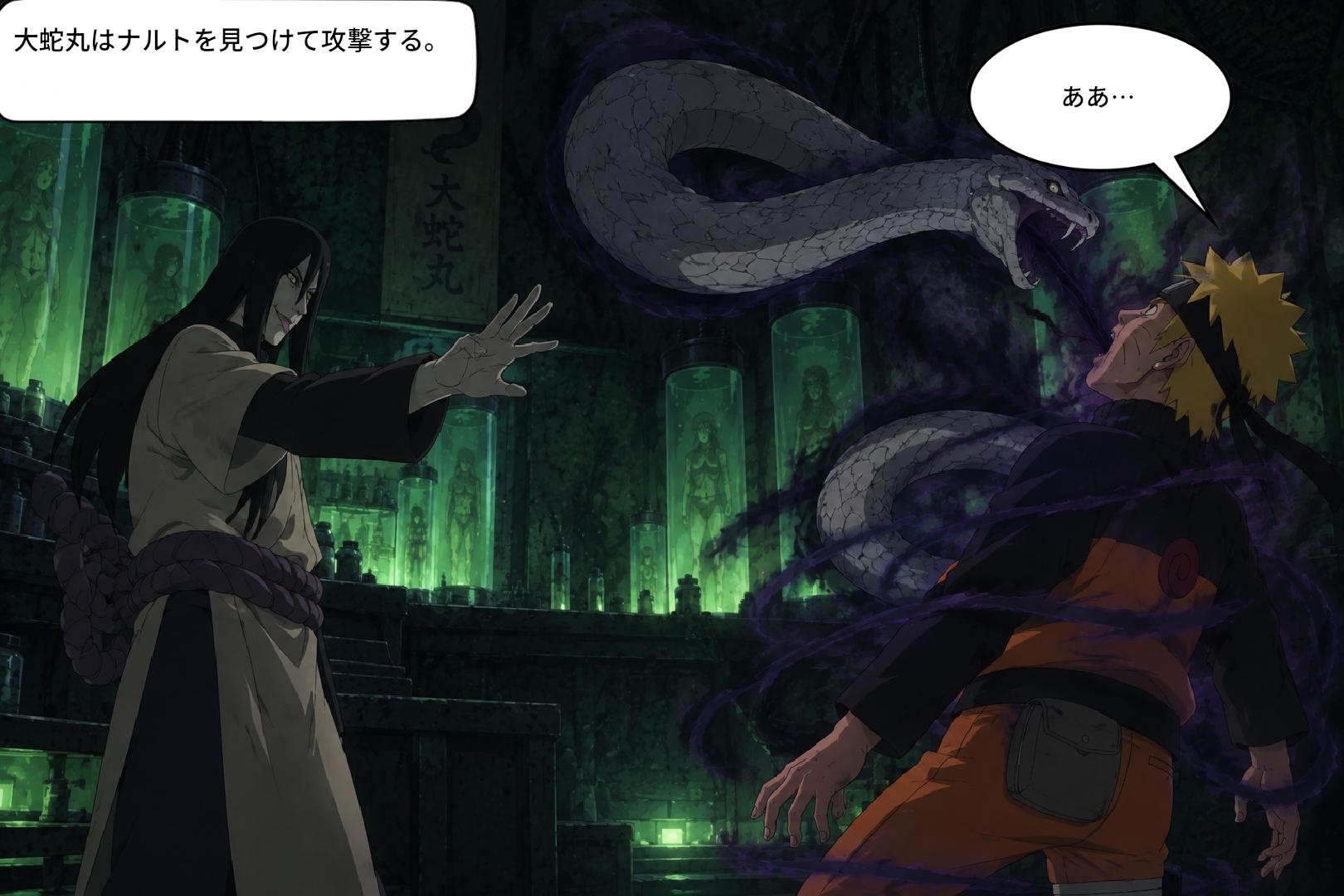 Naruto the snake slave page (1-6) (Japanese) [AI Generated] - Page 7