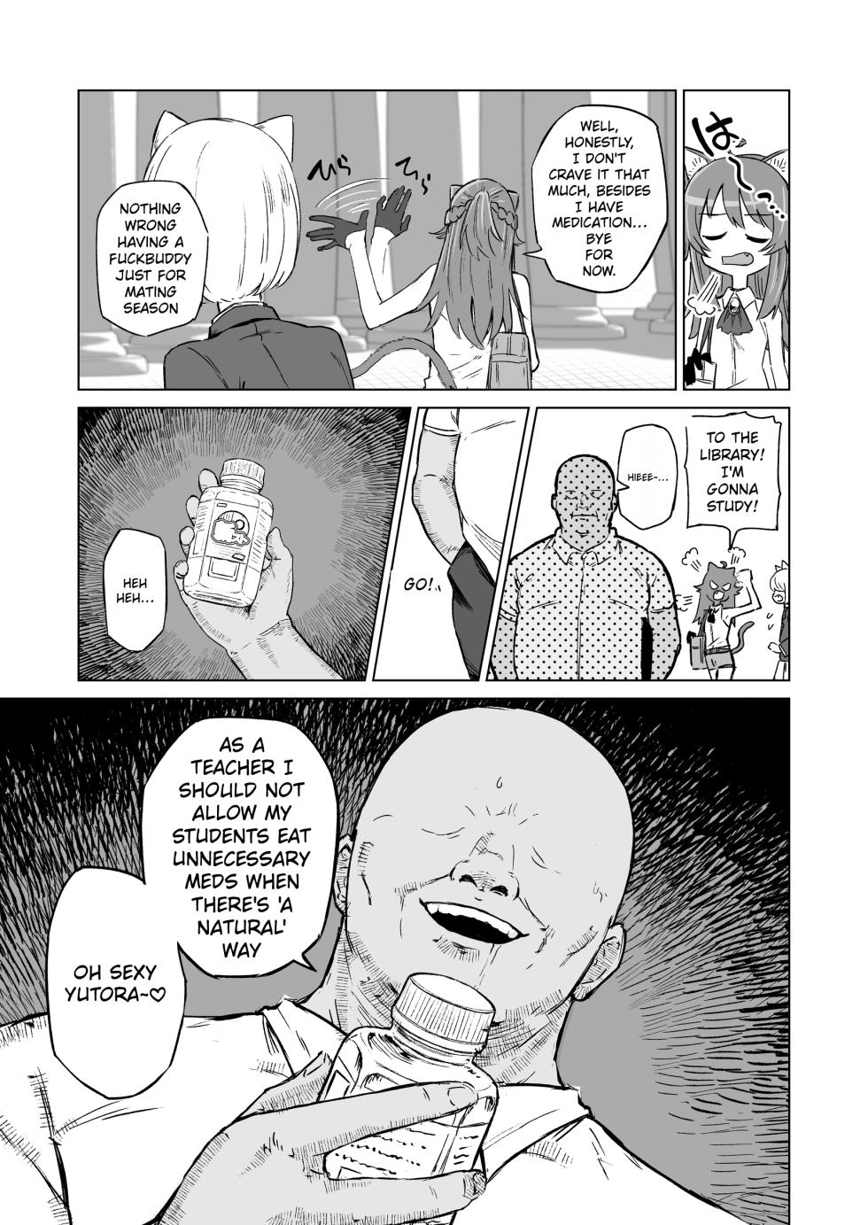 [Nonogishi Park (Nonogishi)] Hatsujouki dakara tte Kirai na Ossan ni Ochiru wake...! | Just because it's mating season doesn't mean I'm going to fall in love with some old man I hate...! [English] [Rewrite] [Digital] - Page 10