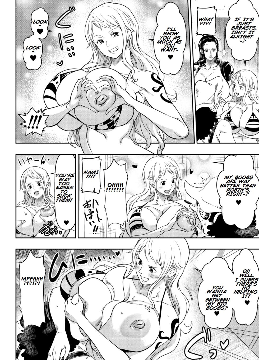[osuwaani] Per Request - Nami & Nico Robin (One Piece) [English] - Page 4