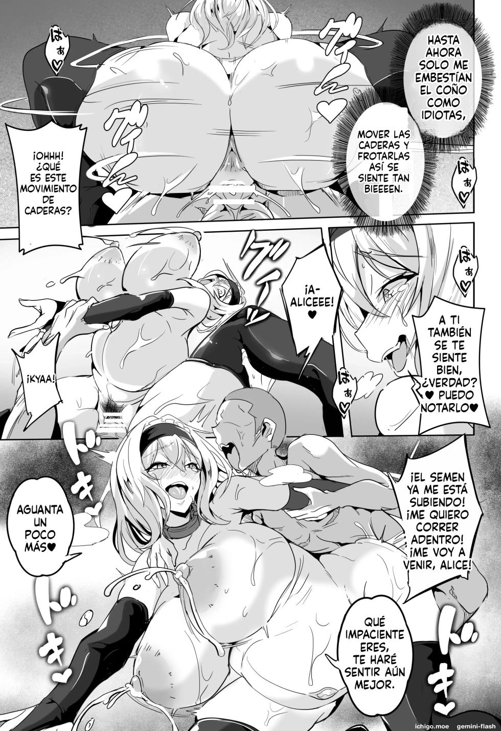 Arisu ojichan VS hitozato no erogaki 2 (Spanish) MTL - Page 20