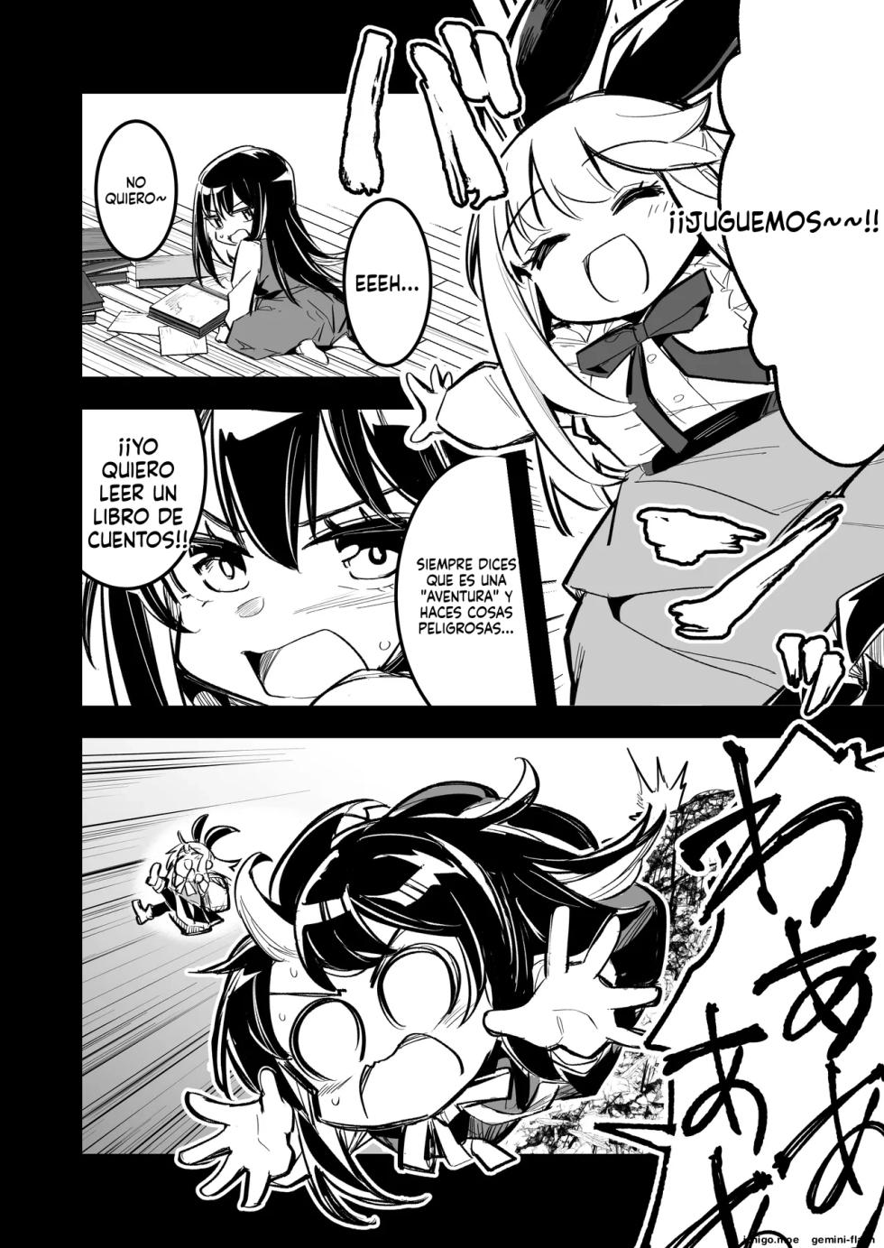 [Shigure Ebi (LeftHand)] Boukensha-chan to Ecchi na Bouken 4 [Spanish] [MTL] [Digital] - Page 5